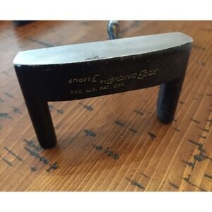 Vintage Leading Edge shortE Putter 33.5" RH Golf Club – Rare Mallet Design